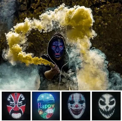 Bluetooth App Light Up LED Mask