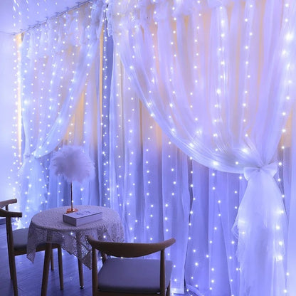 Christmas Lights Curtain | Decor for Home 2025