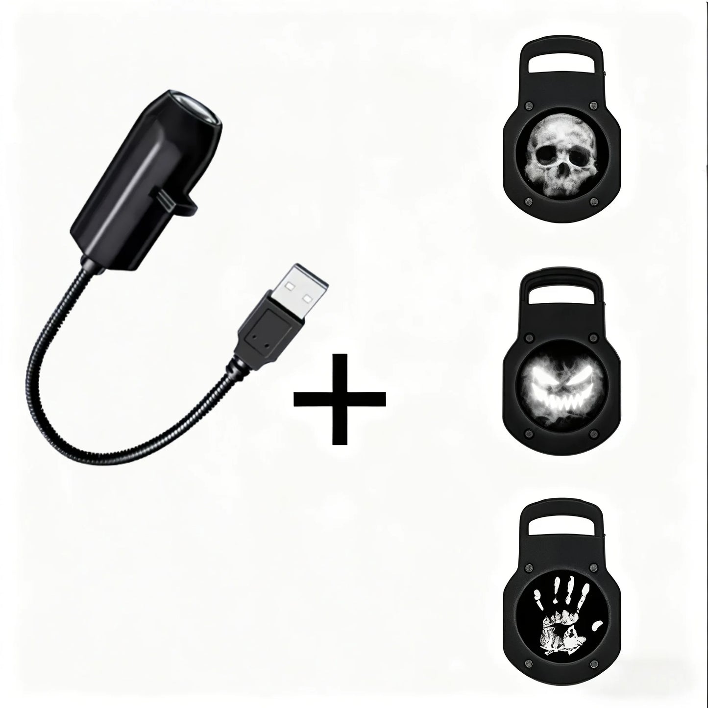 Halloween USB Projector Light Skull NightLight