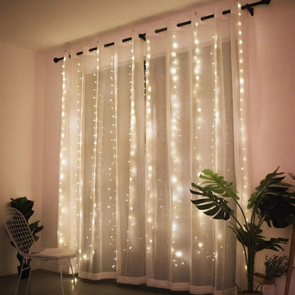 Christmas Lights Curtain | Decor for Home 2025