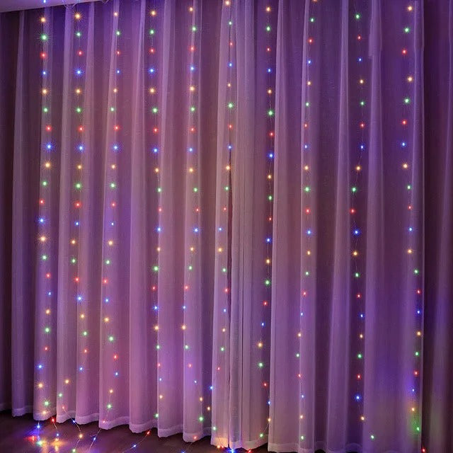 Christmas Lights Curtain | Decor for Home 2025
