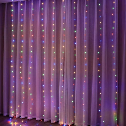 Christmas Lights Curtain | Decor for Home 2025